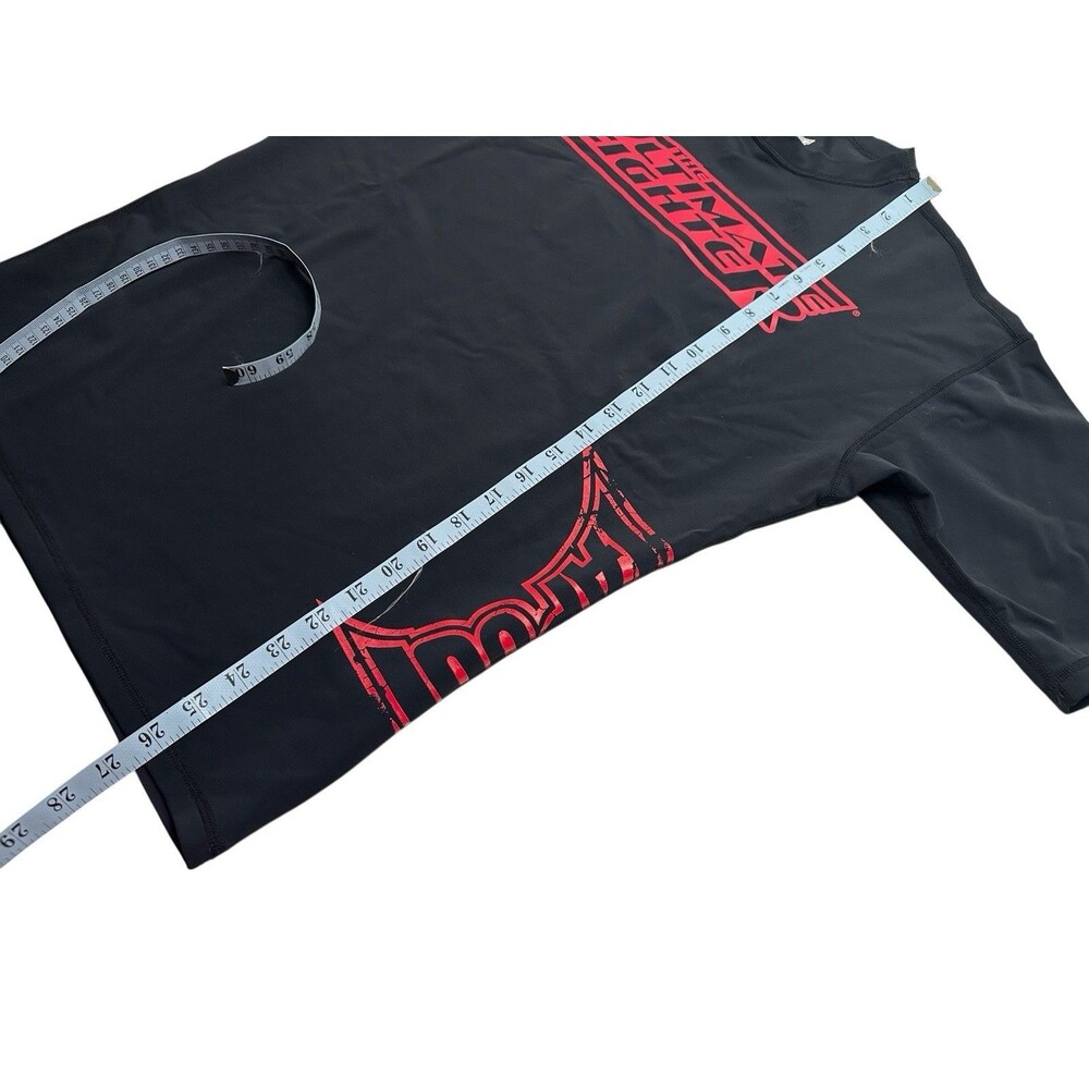 Men's Tapout The Ultimate Fighter 'Team Ortiz' Short Sleeve Compression Shirt XL - Picture 8 of 8